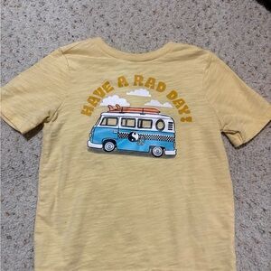 Garanimals Yellow Tee with Fun Van Graphic